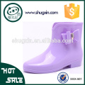 zapatos de mujer en china botas de lluvia de vaquero de goma mujeres SGX-501